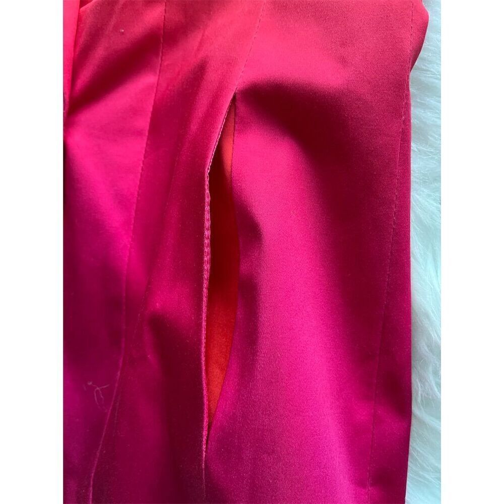 🆕 Trina Turk Women's Pink Ombre Blazer Size 4 Double-Button Tailored - Picture 7 of 16